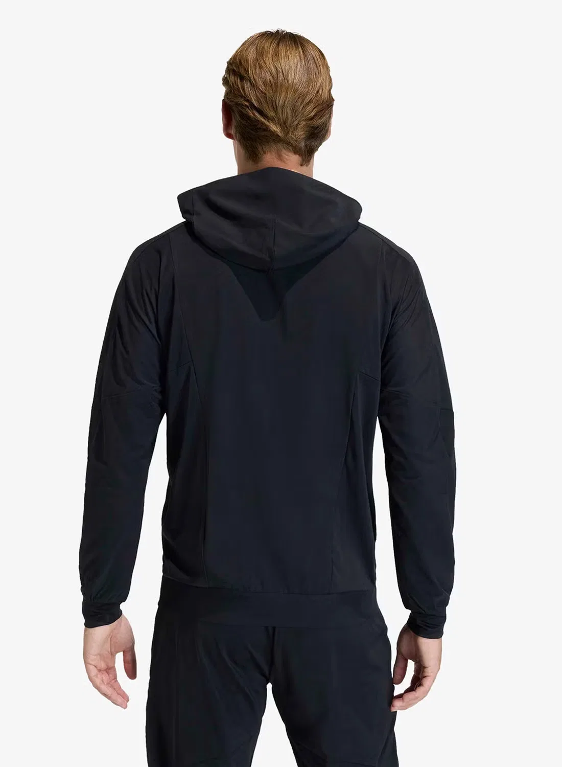 Худи на молнии D4T Adidas, черный — фото 2