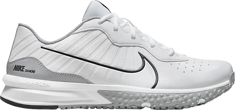 

Кроссовки Nike Alpha Huarache Varsity 4 TF 'White Wolf Grey', белый