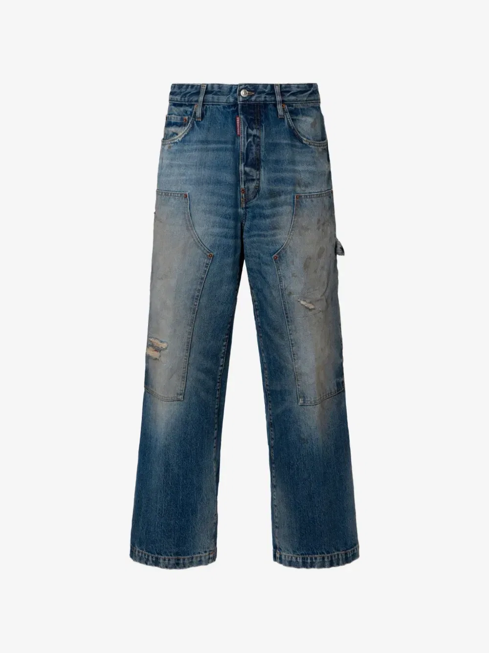 Джинсы Grease Monkey Dsquared2, синий
