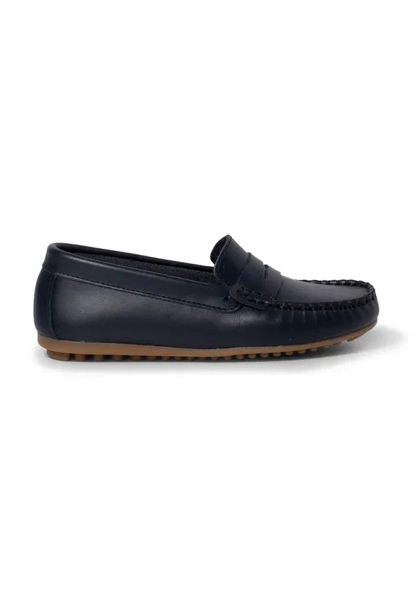 Мокасины кожаные Pisamonas, Navy, темно-синий
