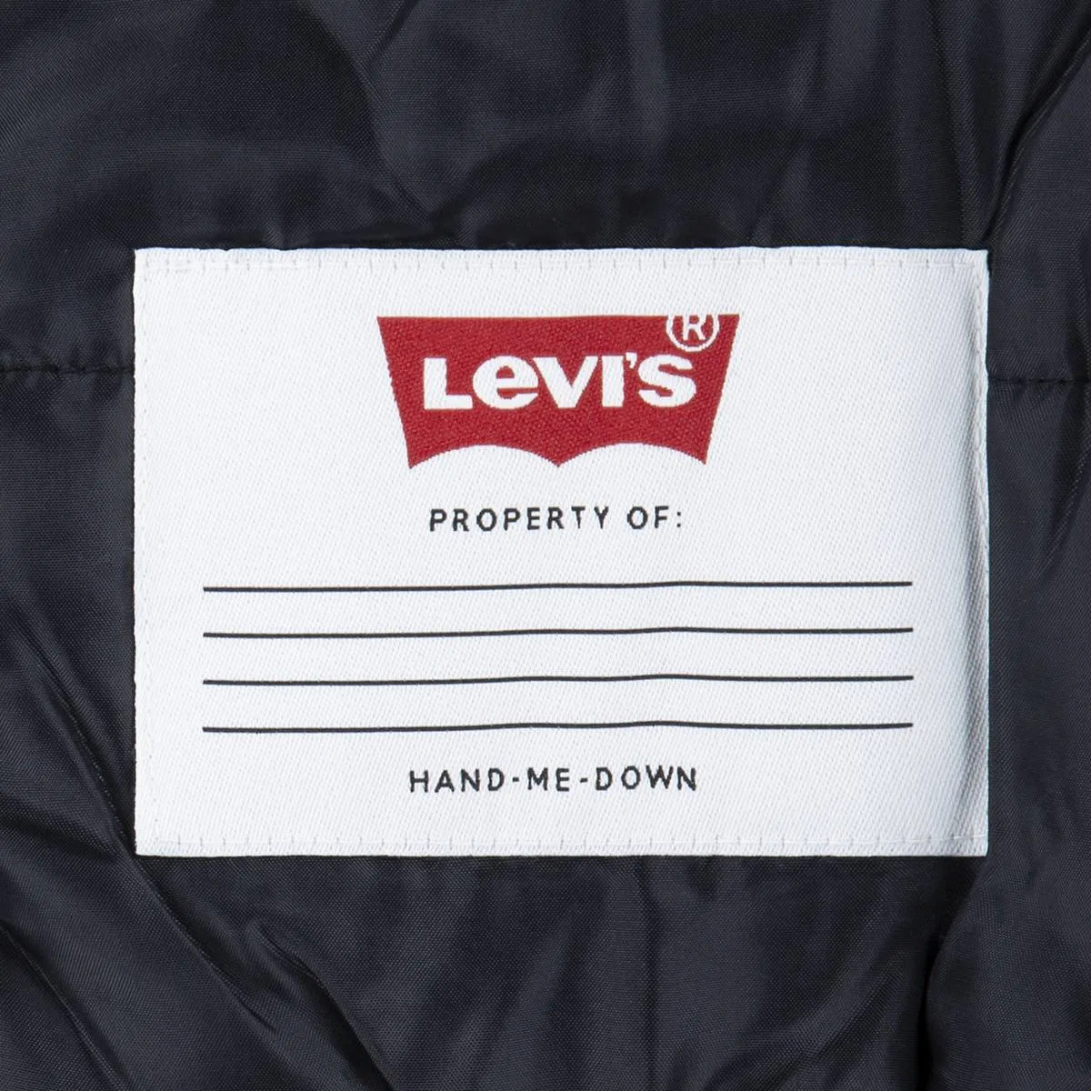 Куртка-Бомбер с нашивками из синели, размеры для мальчиков 8-20 Levi's, Black - Charcoal — фото 4