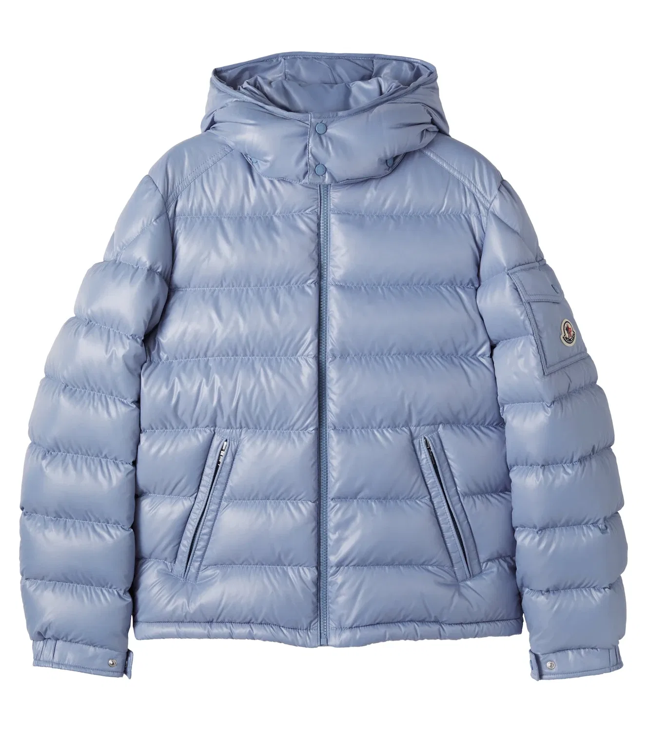 Легкая куртка с капюшоном Майя Moncler Enfant, синий