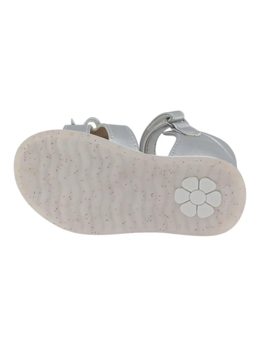 Сандалии Beppi 'Casual Sandal' серебристого цвета — фото 2