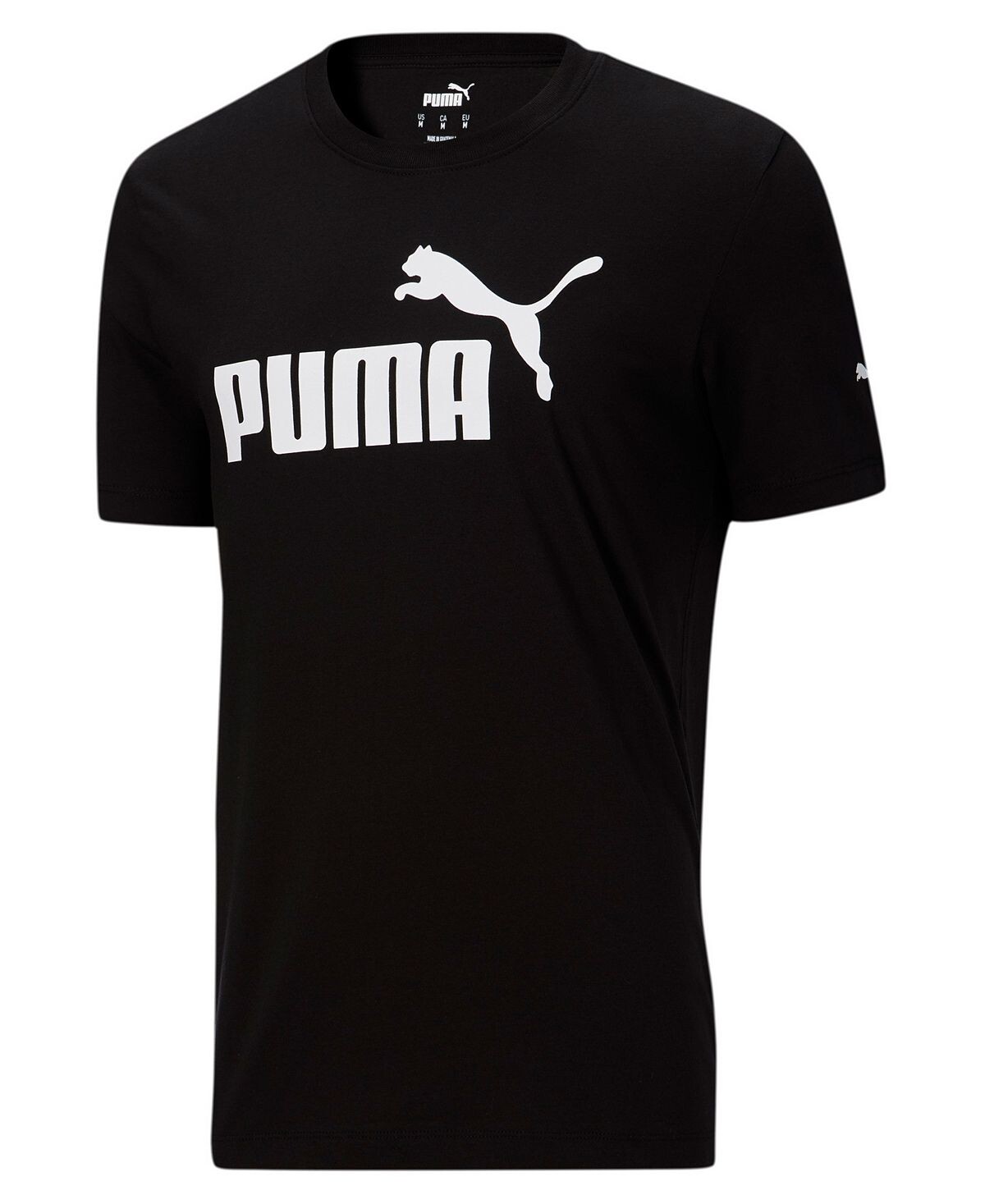 

Мужская футболка с логотипом essential Puma, черный