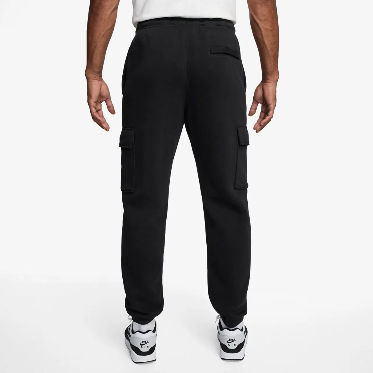 Мужские брюки карго Club BB Nike, черный/белый — фото 2