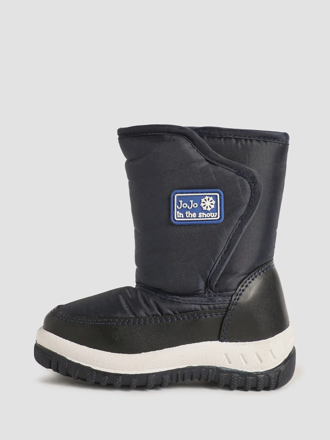 Сапоги зимние Cosy Snow Boots Jojo Maman Bébé, темно-синий — фото 4