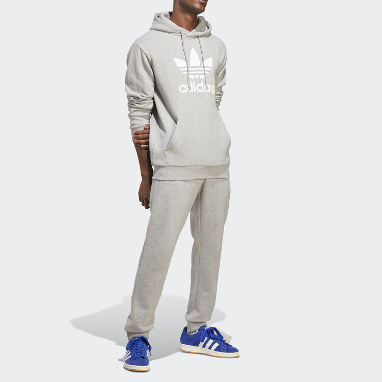 Толстовка мужская ADICOLOR серая Adidas Originals, серый — фото 2