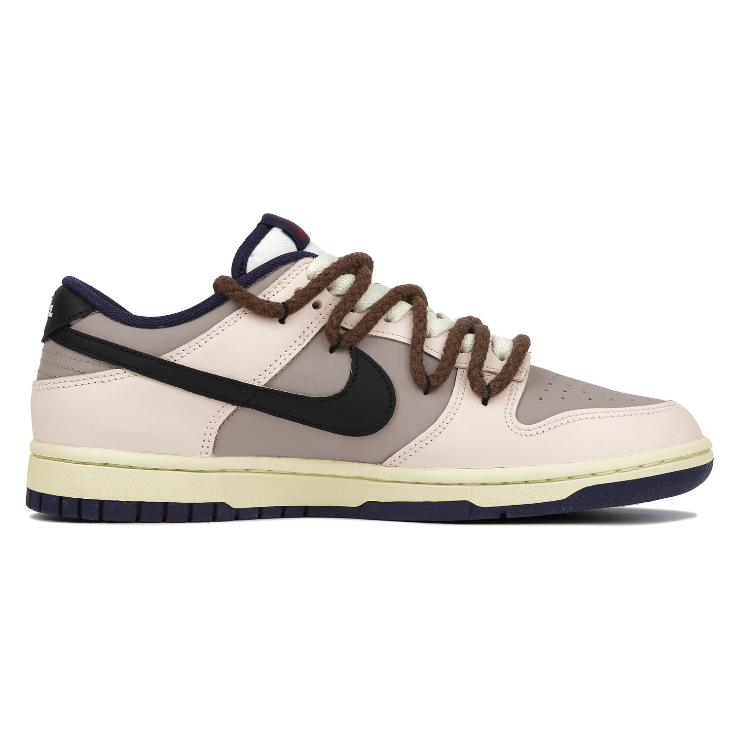 

Кроссовки Nike Dunk Skateboarding Shoes Men Low-top Pink/Brown/Black, черный