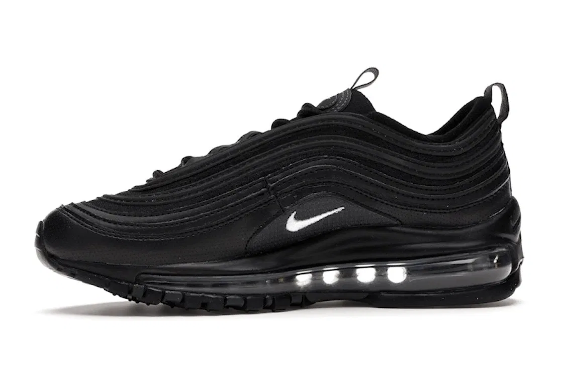 Детские кроссовки Lifestyle с сетчатым верхом Nike Air Max 97, Black/Anthracite/White — фото 3