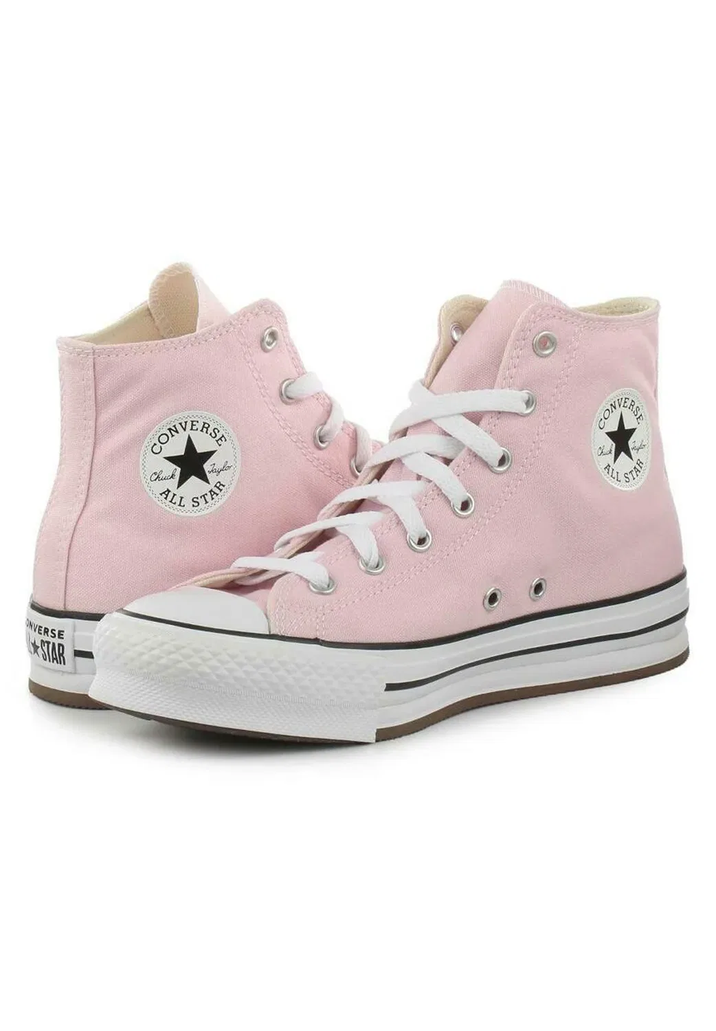 Кроссовки Chuck Taylor All Star Platform Jr - высокие Converse, Pink — фото 2
