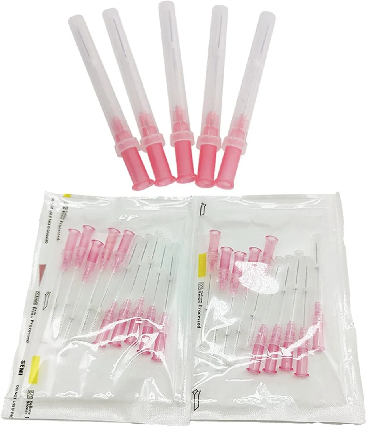 Нити PDO для подтяжки лица, DFANCE, 100 шт, 26G*60мм