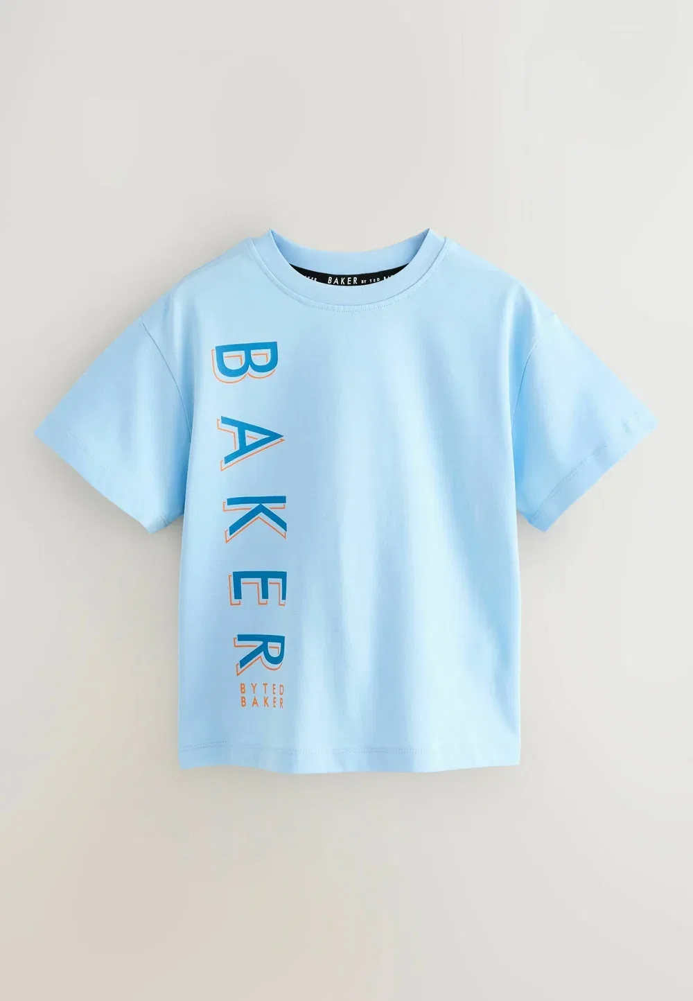 Футболки стандартного кроя с графическим принтом, комплект из 3 штук Baker By Ted Baker, White Blue Navy — фото 3