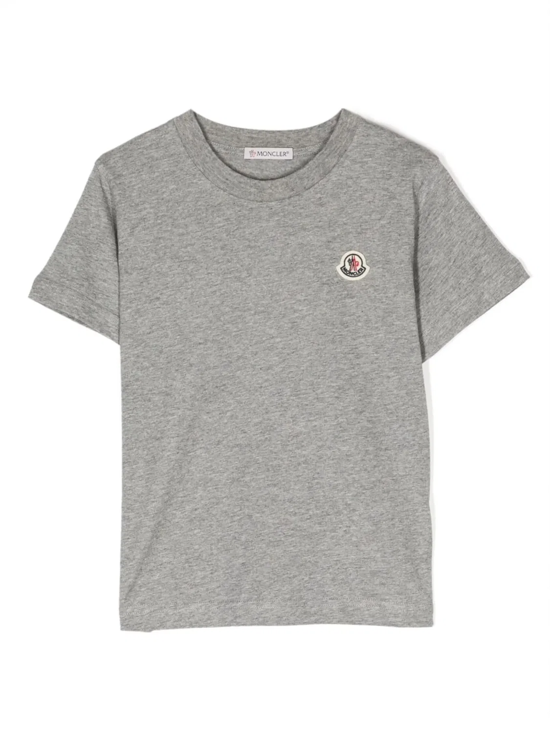 Футболка с логотипом Moncler, серый