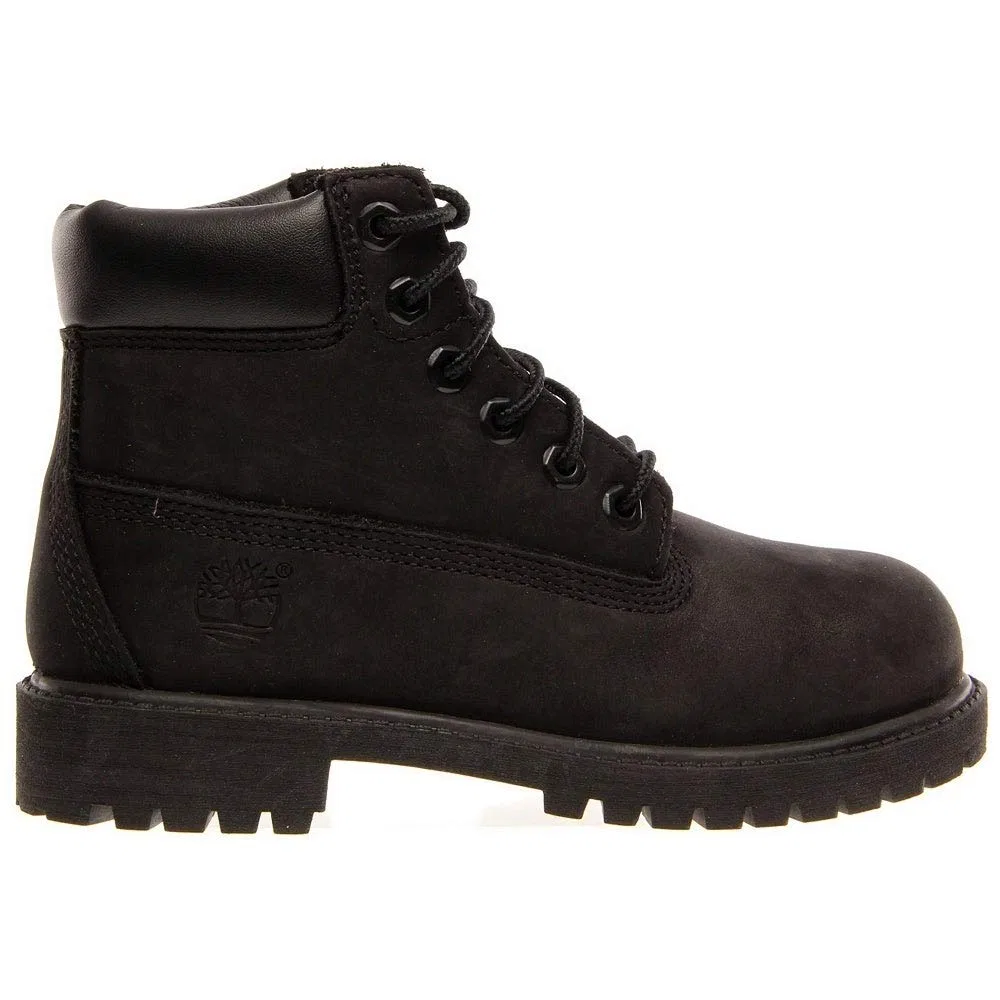 Детские ботинки для мальчиков с высоким берцем Timberland TB012807, Черный — фото 2