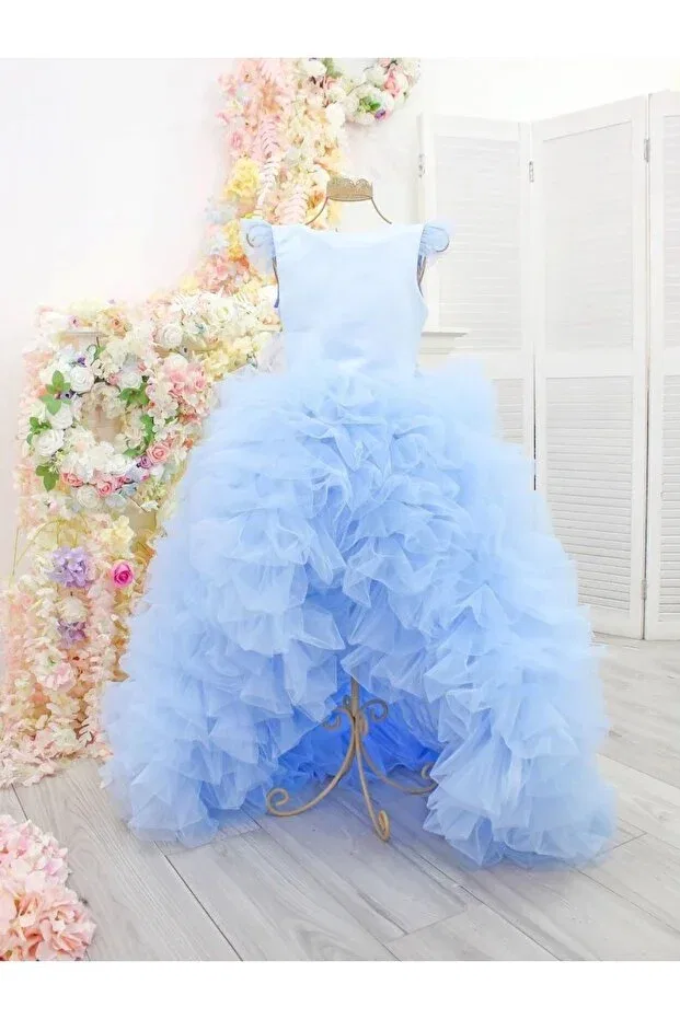 Детское платье для девочек без рукавов Gnl Butik, Blue