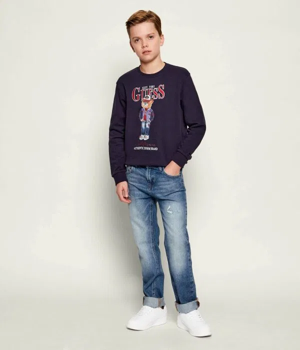 Детская толстовка Guess, Blu Marino — фото 2