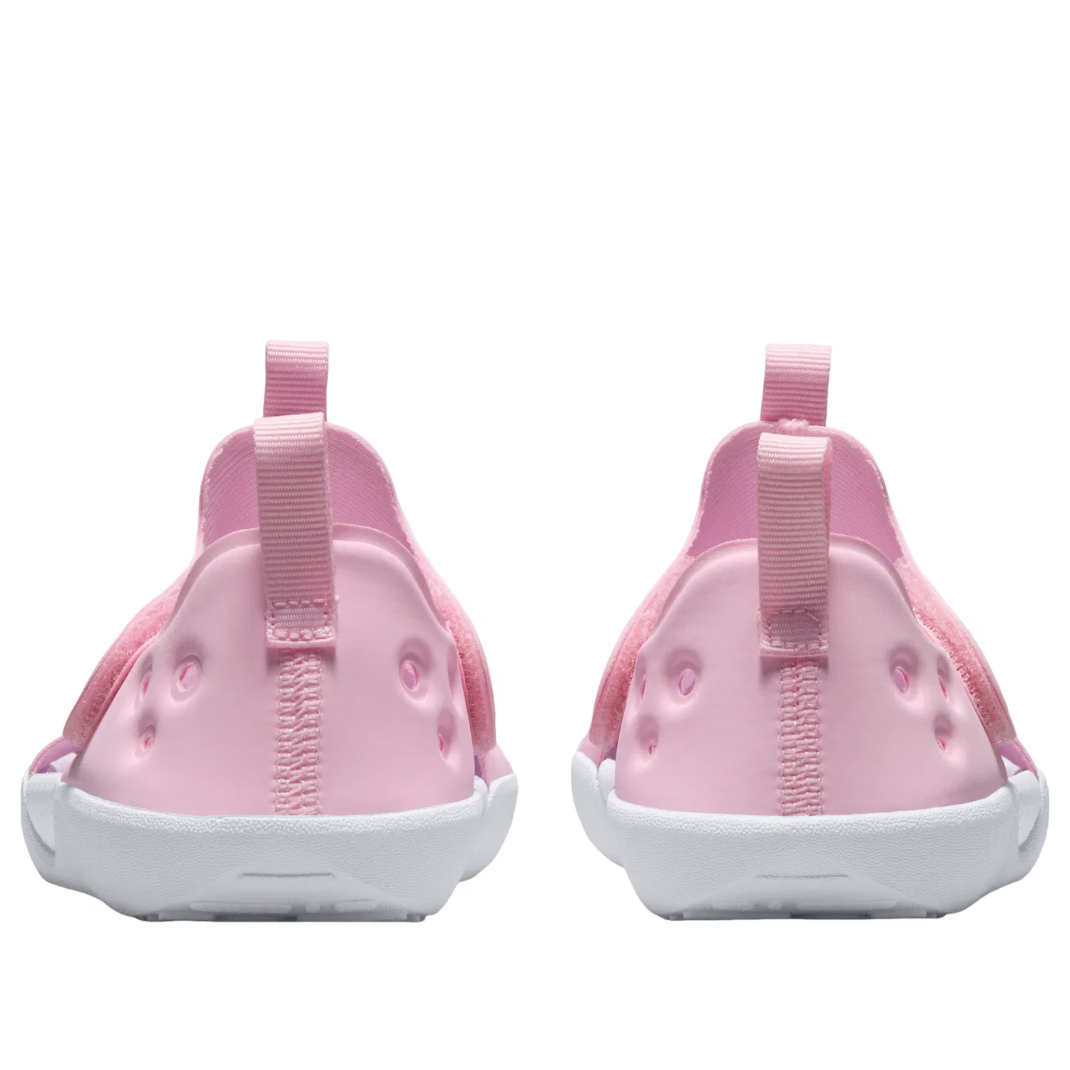 Детские сандалии с синтетическим верхом Sunray Protect 4 'Pink Foam White' Nike, Pink Foam/White — фото 4