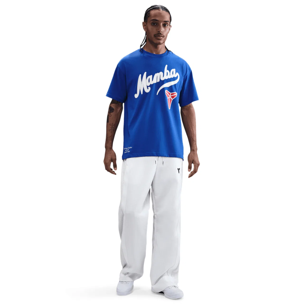 Футболка мужская Nike Dodgers Kobe M90, цвет Game Royal/White