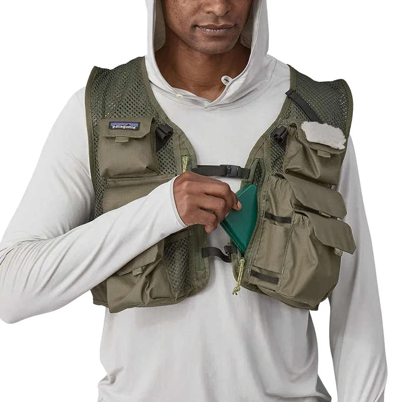 Жилет Stealth Vest Unisex Olive Patagonia, Olive/BSNG — фото 4
