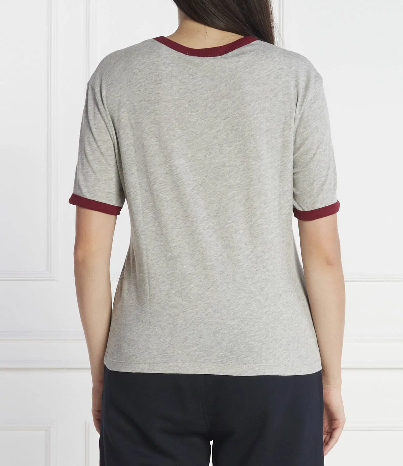 Футболка хлопковая Tommy Hilfiger, Grigio — фото 4