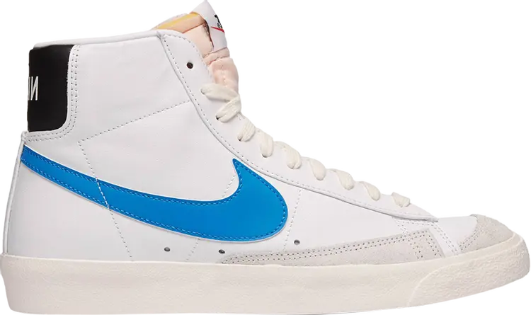 

Кроссовки Nike Blazer Mid '77 Vintage 'White Light Photo Blue', белый