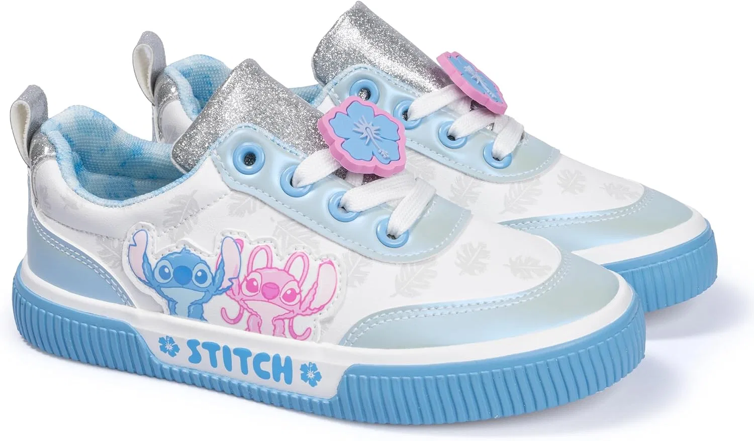 Детские кроссовки для девочек с принтом Disney Stitch, Light — фото 2