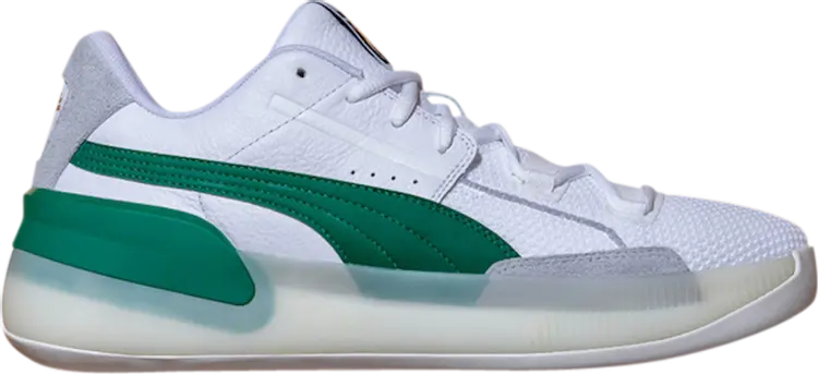 

Кроссовки Puma Clyde Hardwood Power Green, зеленый, Зеленый;синий, Кроссовки Puma Clyde Hardwood Power Green, зеленый