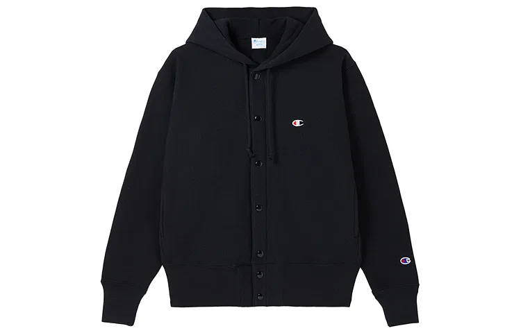 Детская толстовка с длинным рукавом Reverse Weave Champion, Black