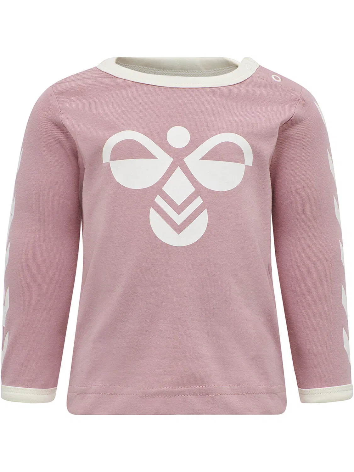Детская футболка с длинным рукавом Hmlflipper Hummel, Роза Bonbonrosa