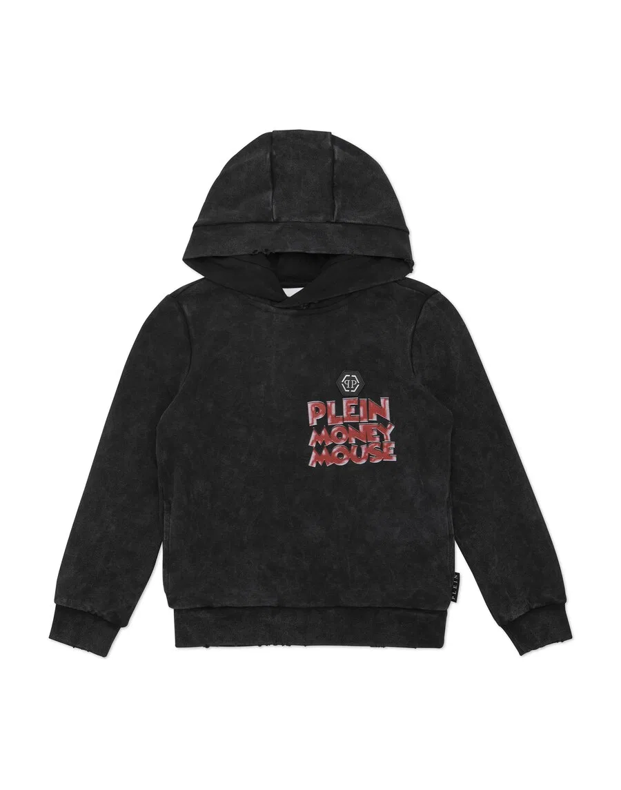 Толстовка Philipp Plein "Money" черного цвета