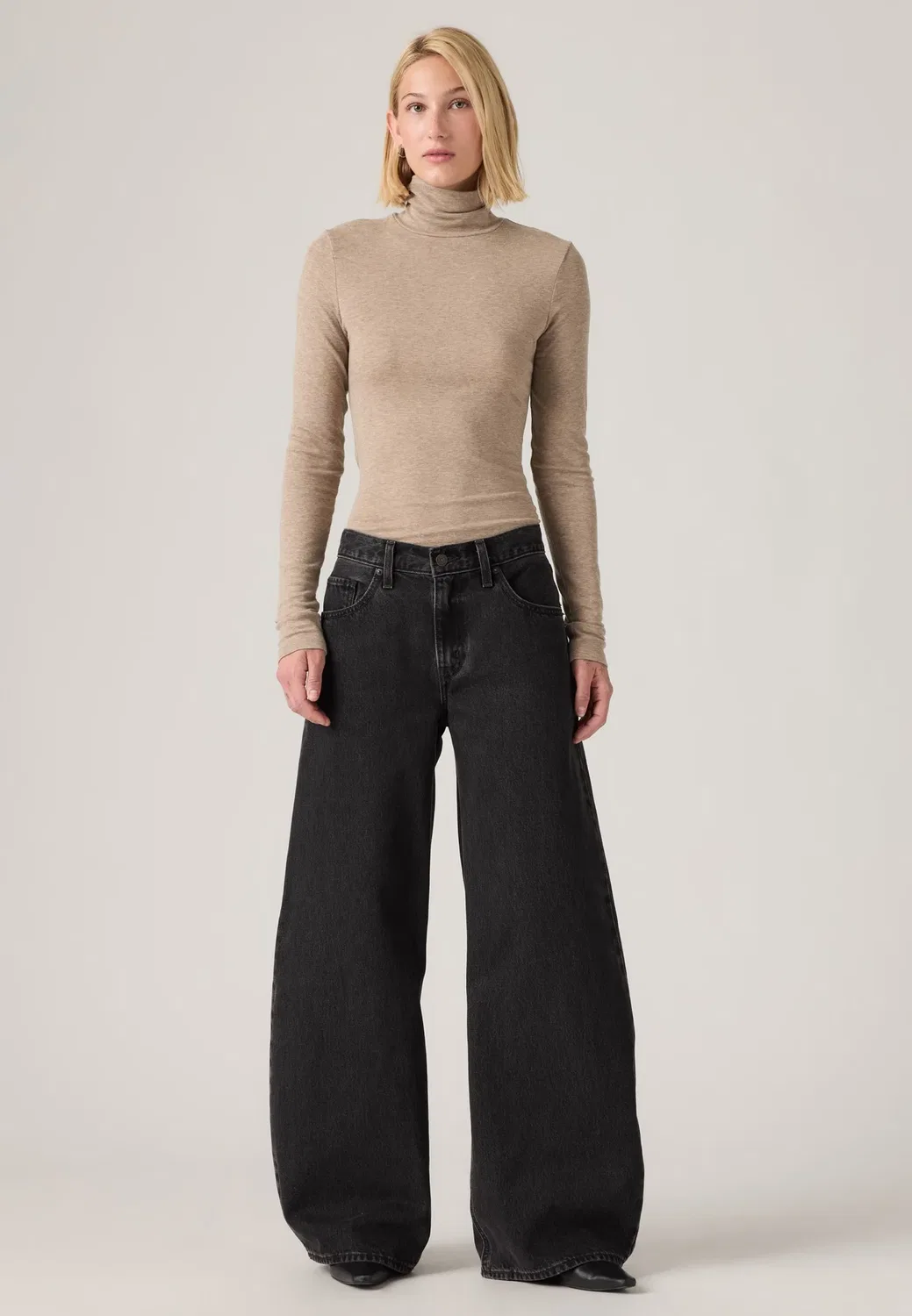 Каплевидная широкая штанина Levi'S, Influential Lady Stone — фото 4
