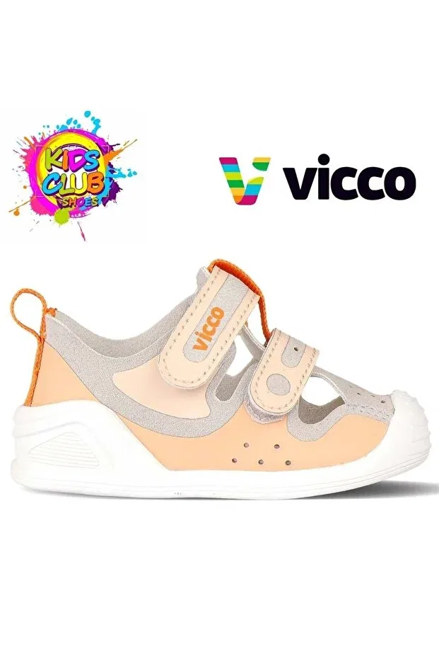 Детские кроссовки для девочек ортопедические Vicco, Beige