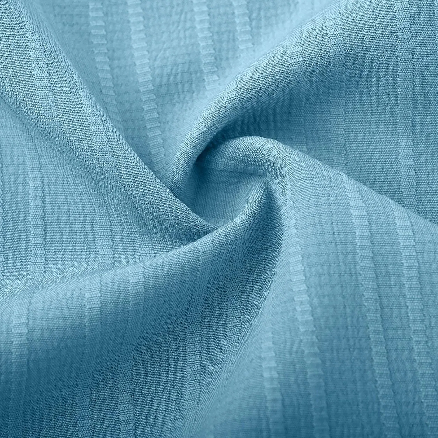 Женское мини-платье А-силуэта с воланами, Blue — фото 4