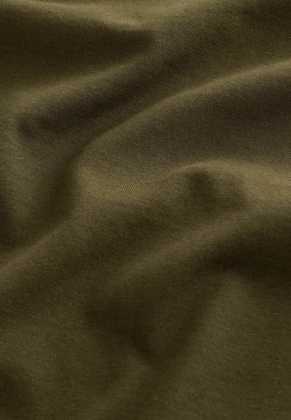 Футболка свободного кроя с круглым вырезом и длинными рукавами Next, Dark Green — фото 3