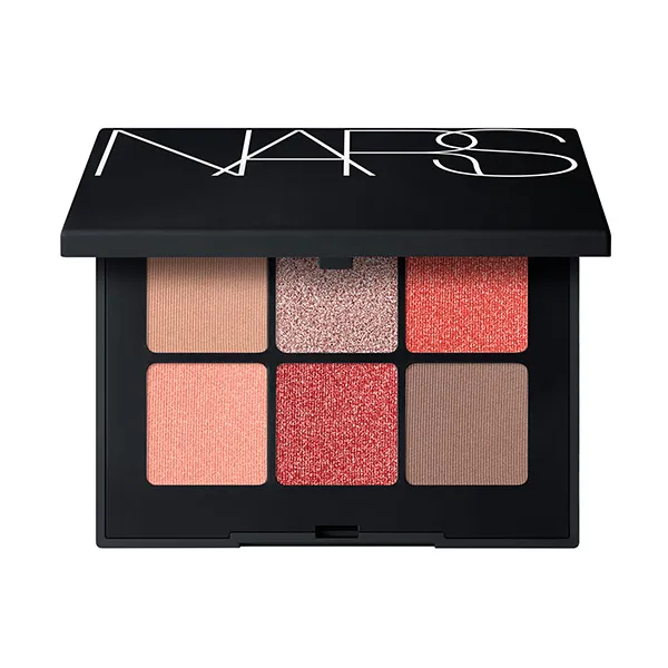

Миниатюрная палетка теней Voyageur Eyeshadow Palette Nars, цвет hibiscus
