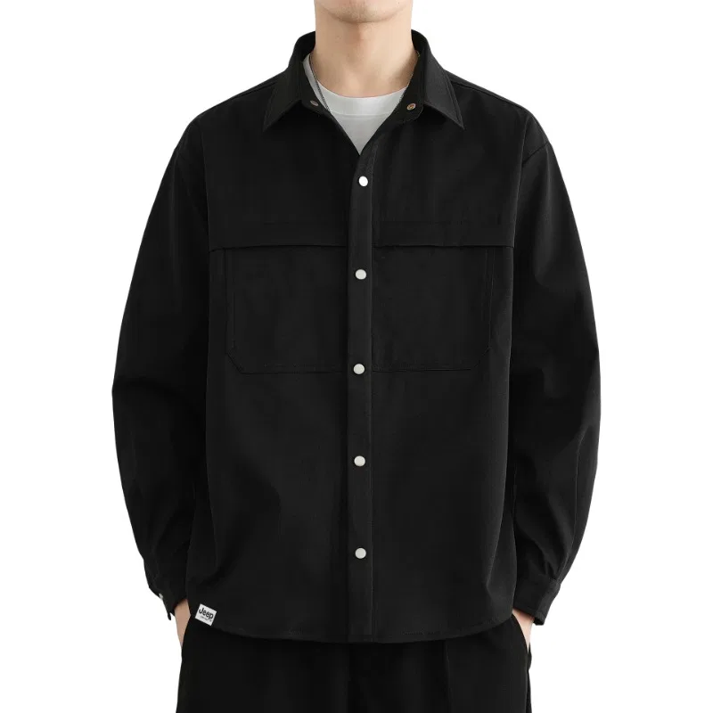 Детская рубашка с воротником Jeep, Black