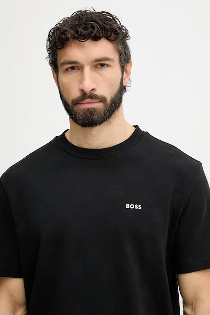 Футболка свободного кроя T-shirt BOSS Green, черный — фото 4