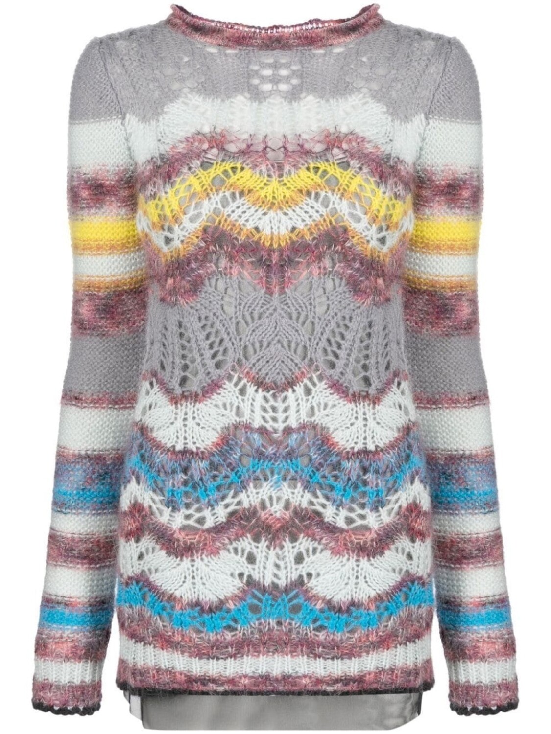 

Philosophy Di Lorenzo Serafini трикотажное платье мини с длинными рукавами, синий