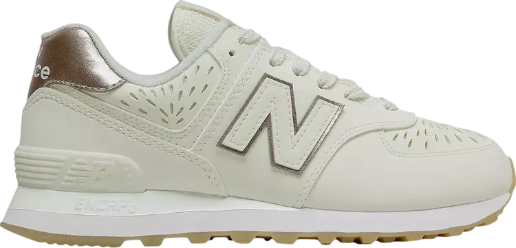 

Кроссовки New Balance Wmns 574 'Sea Salt Gold', кремовый, Бежевый, Кроссовки New Balance Wmns 574 'Sea Salt Gold', кремовый