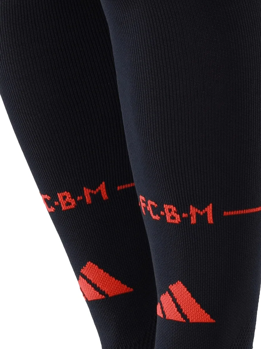 Футбольные носки ADIDAS PERFORMANCE 'FC Bayern Munchen' черного цвета — фото 3