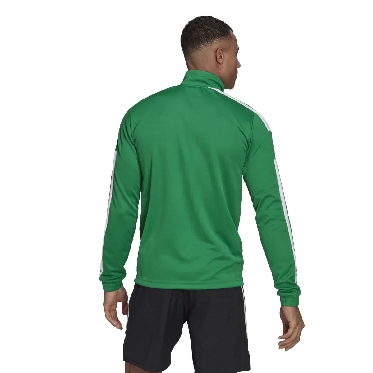 Мужской тренировочный топ с длинным рукавом Squadra 21 adidas, Team Green / White — фото 3