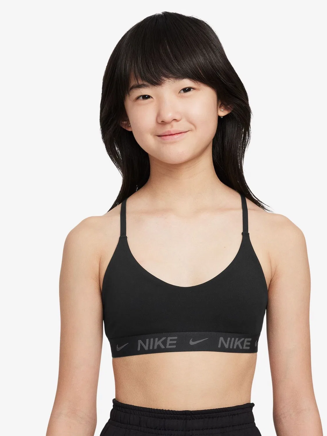Спортивный бюстгальтер Nike Indy, черный