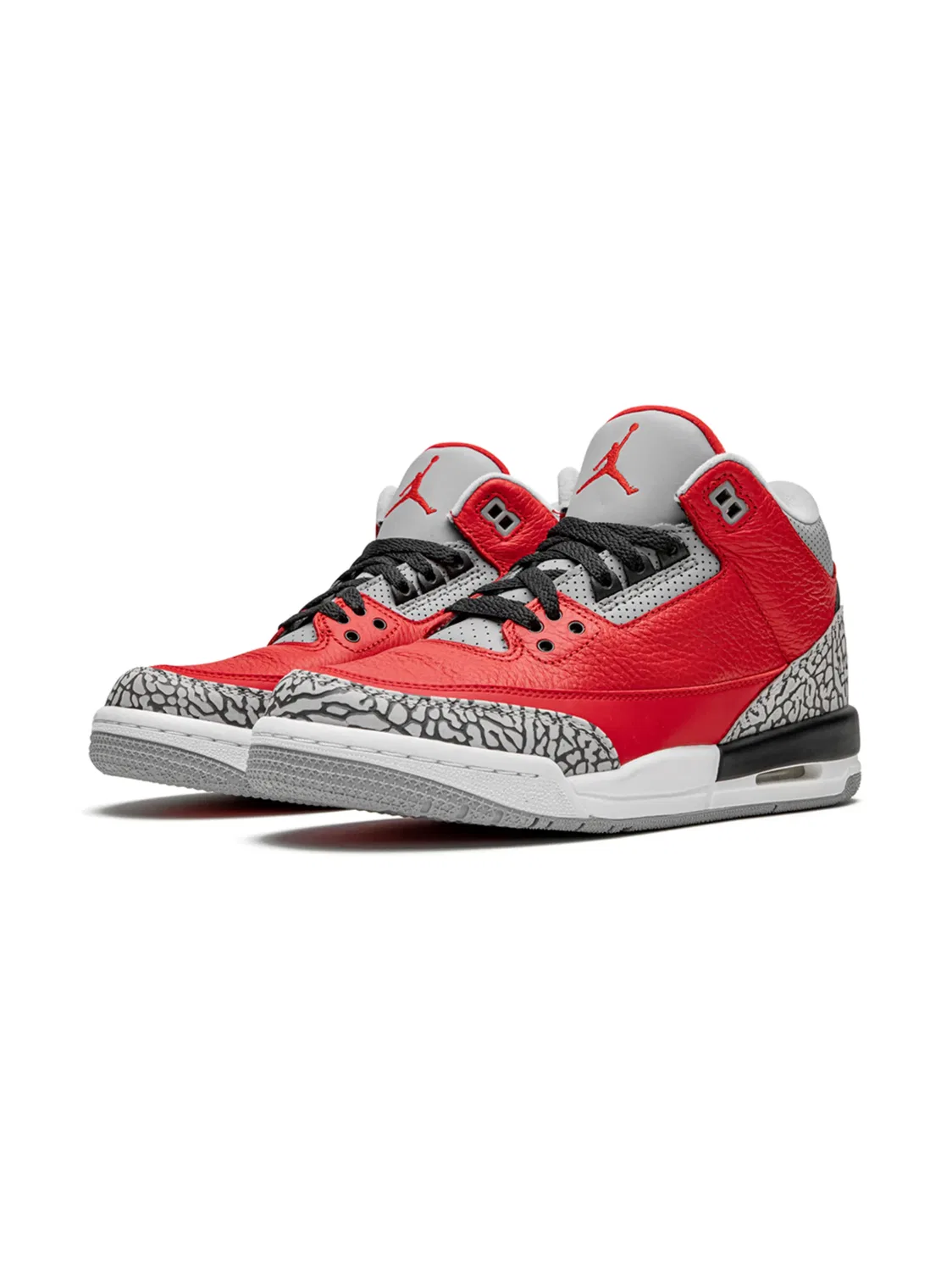 Кроссовки Air Jordan 3 Retro Red Cement — фото 3