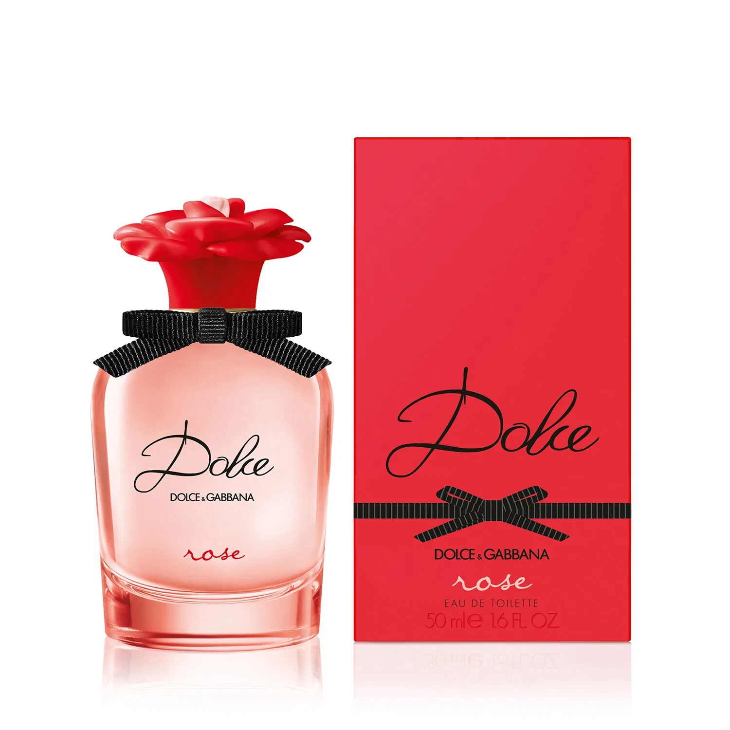 Туалетная вода 75 мл с фруктово-цветочным ароматом DOLCE & GABBANA, Rose — фото 2