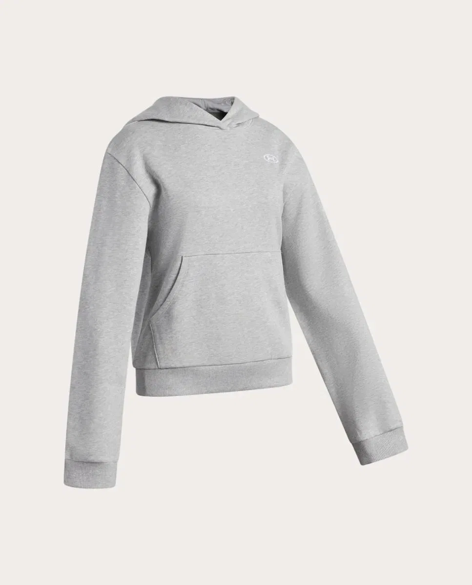 Детская худи из флиса G Rival Fleece Hoodie Under Armour, Gris Medio — фото 3