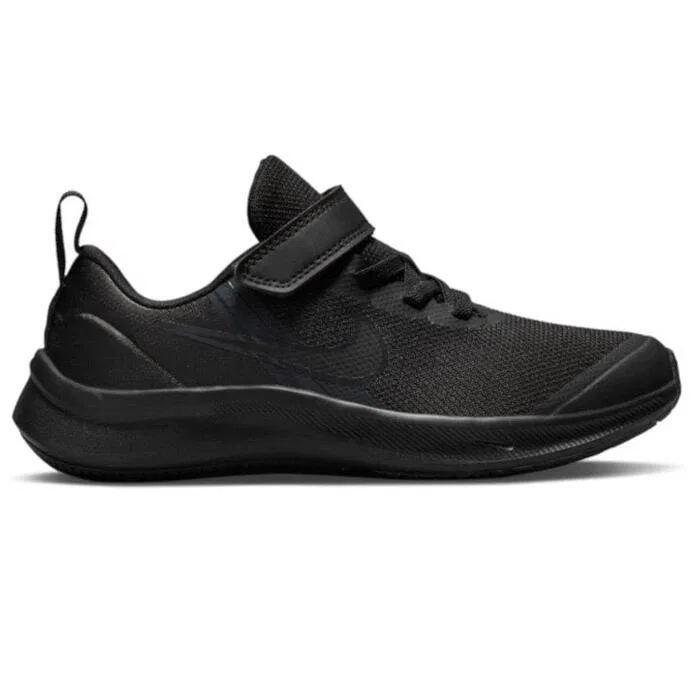 Детские спортивные кроссовки с липучкой Nike Star Runner 3 Psv, Schwarz — фото 4