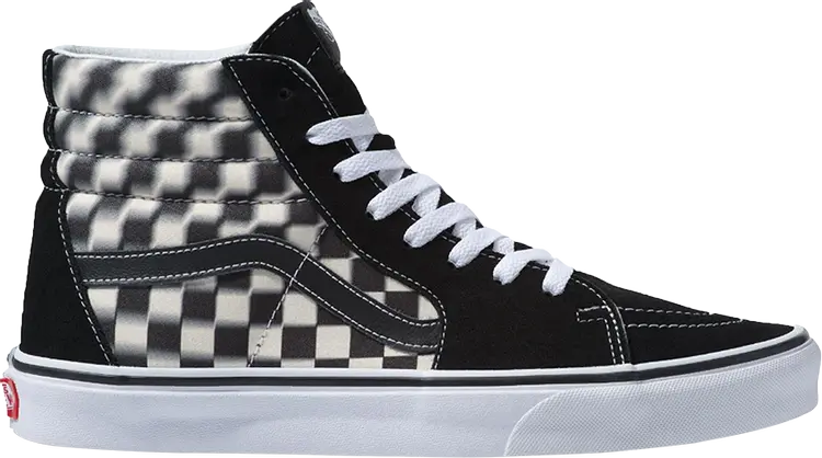 

Кеды Vans Sk8-Hi Blur Check, черный