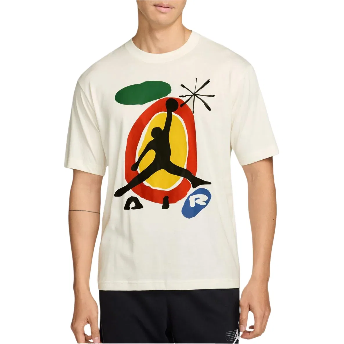 Мужская футболка Air Jordan Brooklyn T-Shirt 'Sail' Jordan, Sail — фото 3