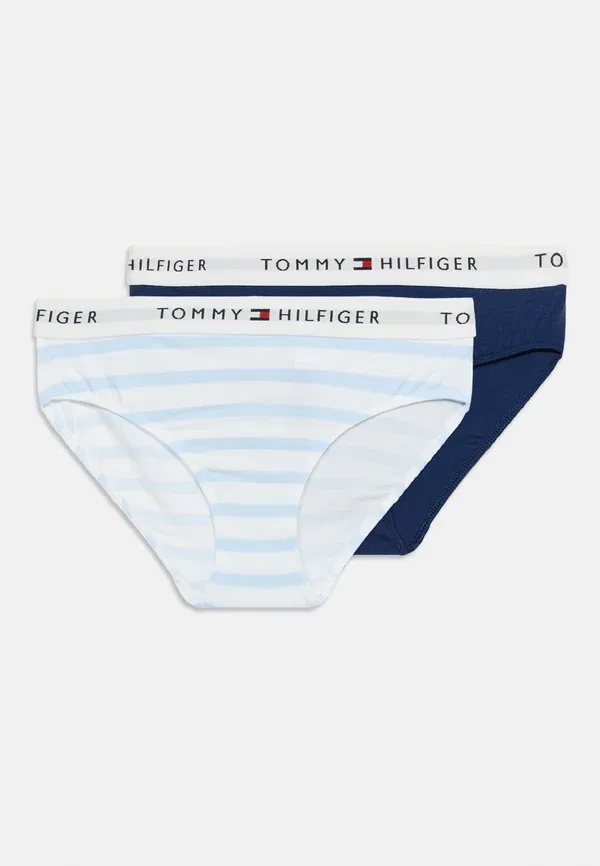 Трусы из хлопка с эластаном 2 шт Tommy Hilfiger, темно-синий