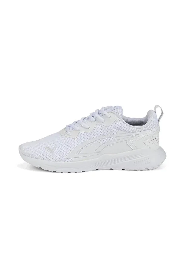 Детские ботинки для девочек на шнуровке Puma, White — фото 3